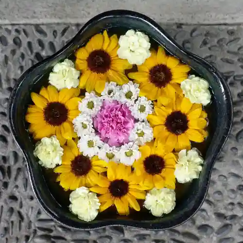 帯廣神社の手水舎