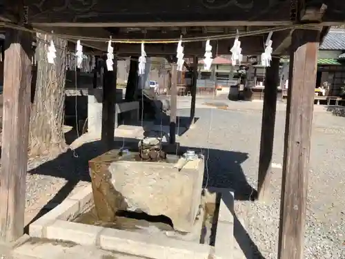 椋神社の手水舎