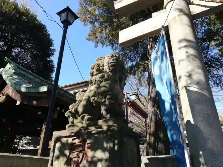 居木神社の狛犬