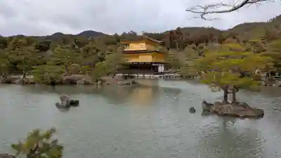 鹿苑寺（金閣寺）の庭園