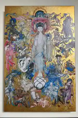 天野喜孝『法華経画』御朱印帳