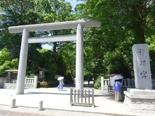 阿佐ヶ谷神明宮の鳥居