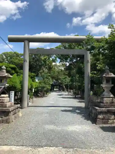 水無瀬神宮の鳥居