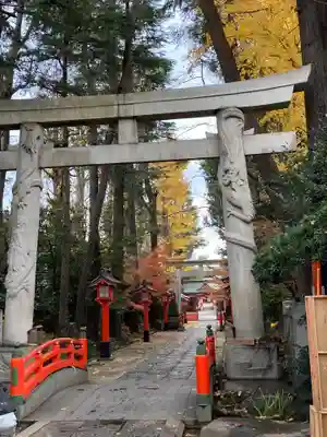馬橋稲荷神社の鳥居