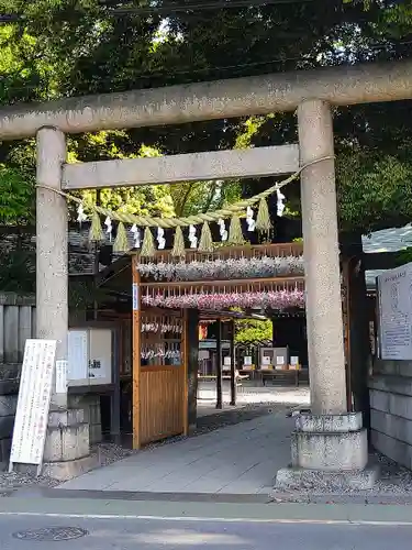 川越氷川神社の鳥居