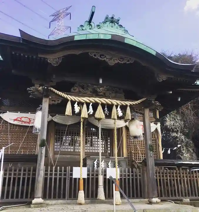 和布刈神社の本殿・本堂