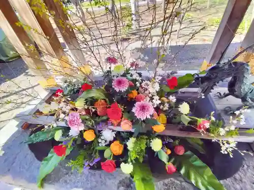 彌彦神社　(伊夜日子神社)の手水舎
