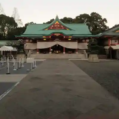 日枝神社の本殿・本堂