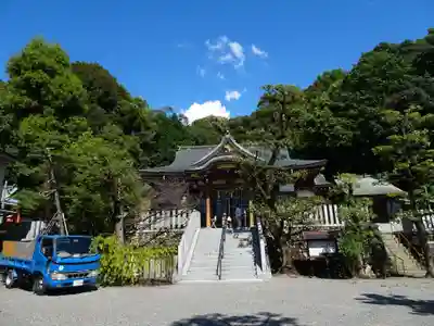狭山神社の本殿・本堂