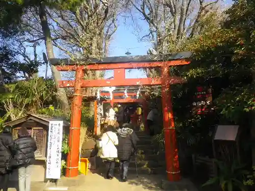 由比若宮（元鶴岡八幡宮）の鳥居