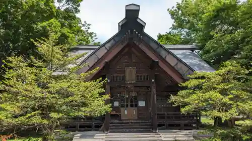 上士別神社の本殿