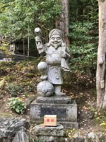 宝登山神社の像