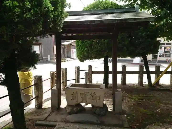 秋葉神社の手水舎