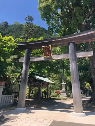 高麗神社の鳥居