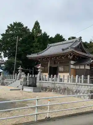 金井神社の本殿・本堂