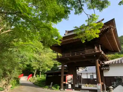 普門寺(切り絵御朱印発祥の寺)の山門