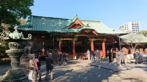 根津神社の本殿・本堂