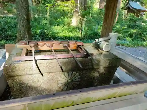 小國神社の手水