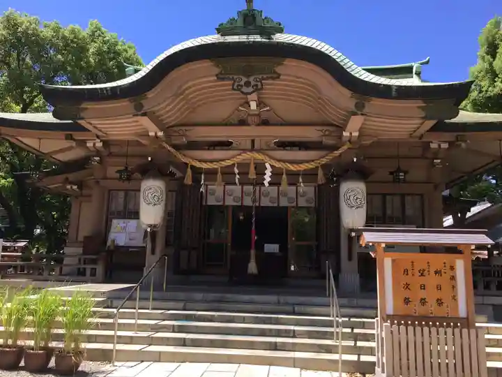 坐摩神社の本殿・本堂