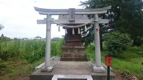 板倉雷電神社の鳥居