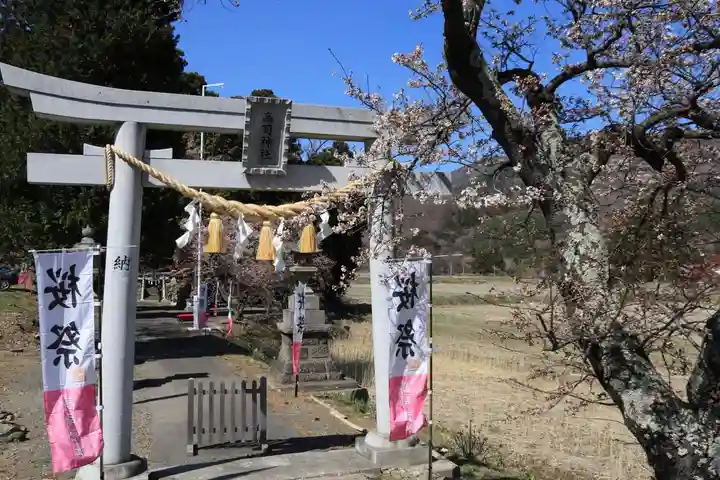 高司神社〜むすびの神の鎮まる社〜の鳥居