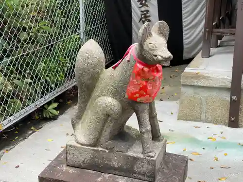 安居神社の狛犬