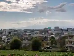 飯縄神社の景色