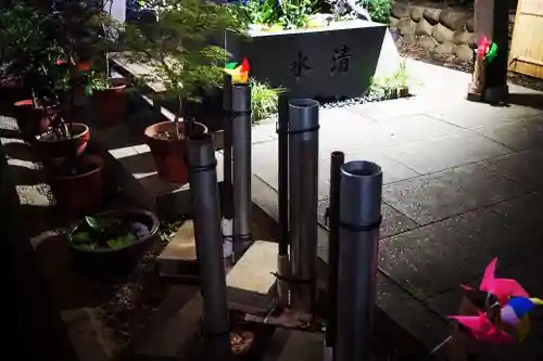 東海市熊野神社の手水舎