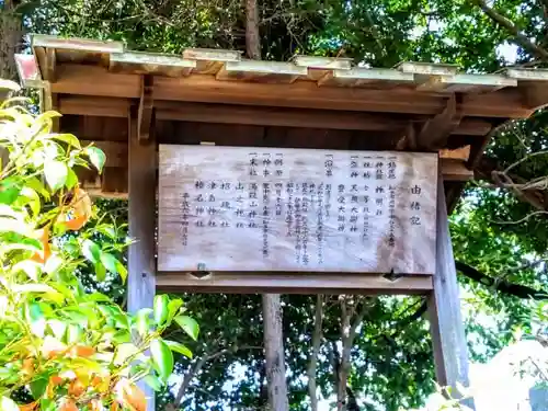 神明社（岡田神明社）の歴史