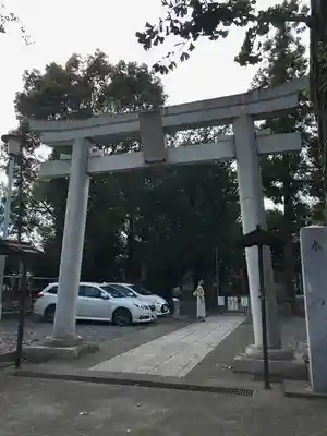 山王稲穂神社の鳥居