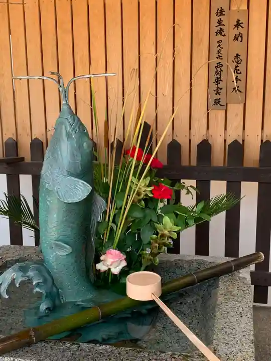 北野天満神社の手水舎