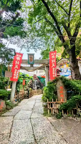 吉原弁財天本宮（吉原神社奥宮）の鳥居