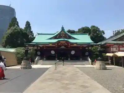 日枝神社の本殿・本堂