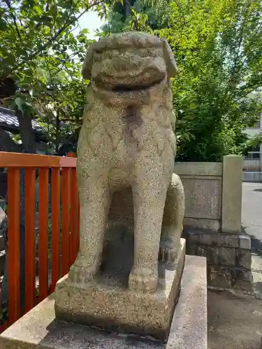 港住吉神社の狛犬