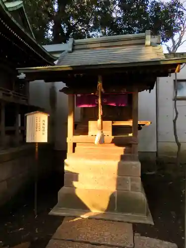 北澤八幡神社の末社・摂社