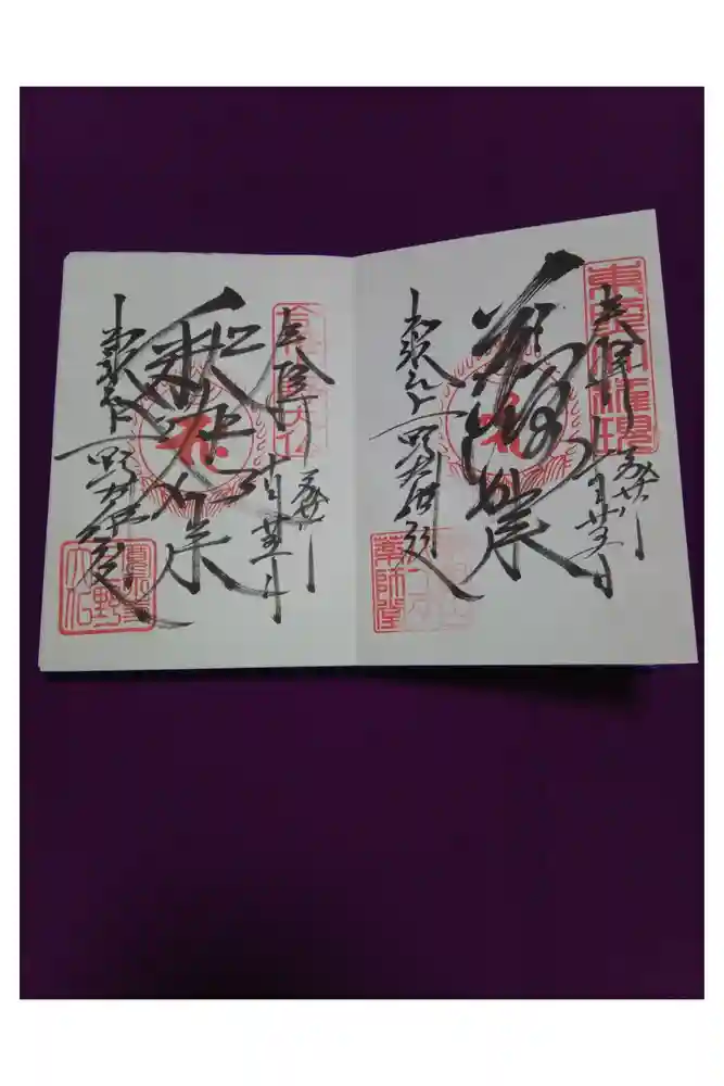 上野大佛の御朱印