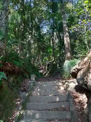 白山神社の自然