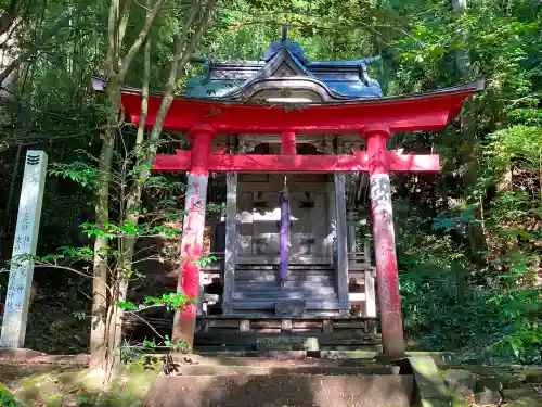 鳥海山大物忌神社蕨岡口ノ宮の鳥居