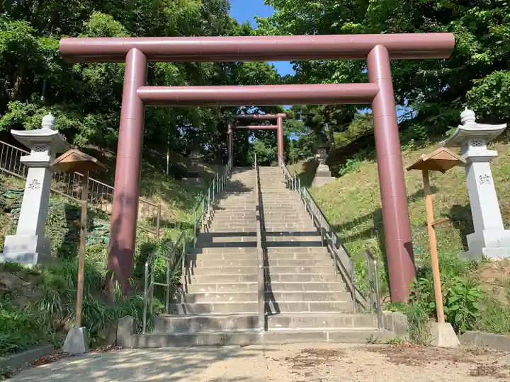厚別神社の鳥居