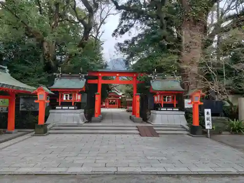 枚聞神社の鳥居