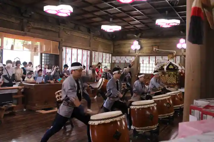 釧路一之宮 厳島神社のお祭り