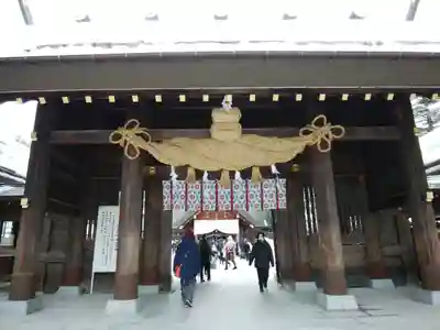 北海道神宮の山門・神門