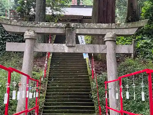 大宮温泉神社の鳥居