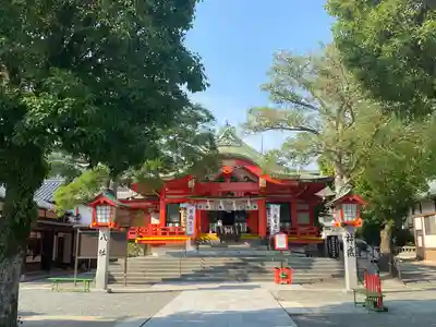 仲宿八幡宮の本殿・本堂