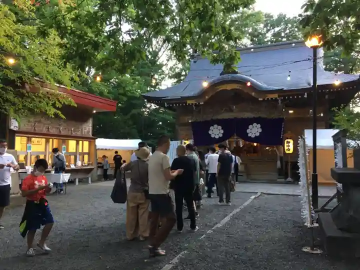 相馬神社の本殿・本堂