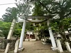 下梨地主神社の鳥居