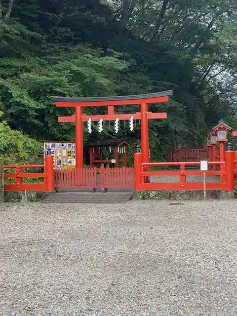 神橋(二荒山神社)の鳥居