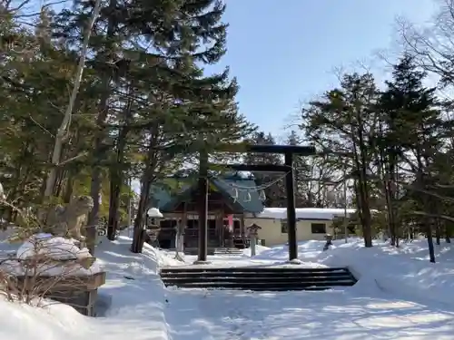 栗沢神社の鳥居