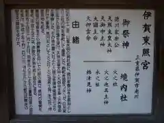 伊賀東照宮の歴史