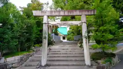 白山神社(新栄)の鳥居